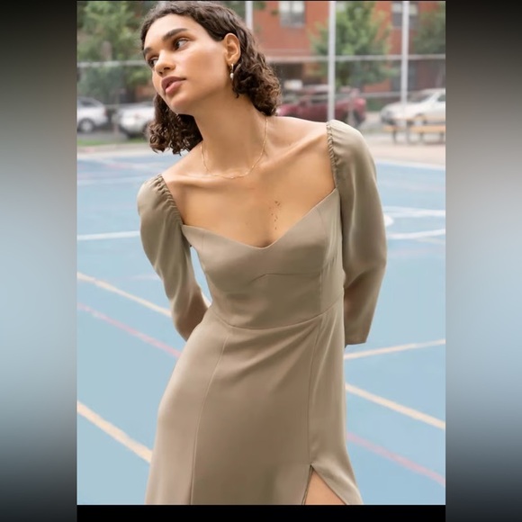 Aritzia Wilfred Tulum Dress - Picture 3 of 10